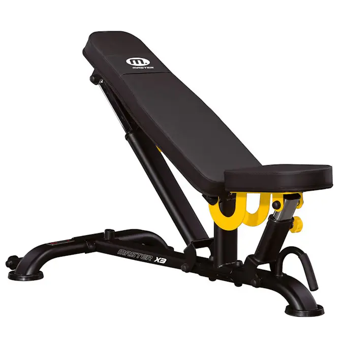 Träningsbänk Master Fitness Bench X3